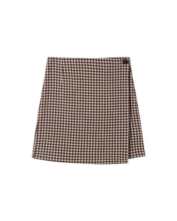 Rok Milena Seersucker Bruin via Shop Like You Give a Damn