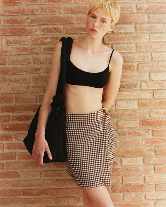 Rok Milena Seersucker Bruin from Shop Like You Give a Damn