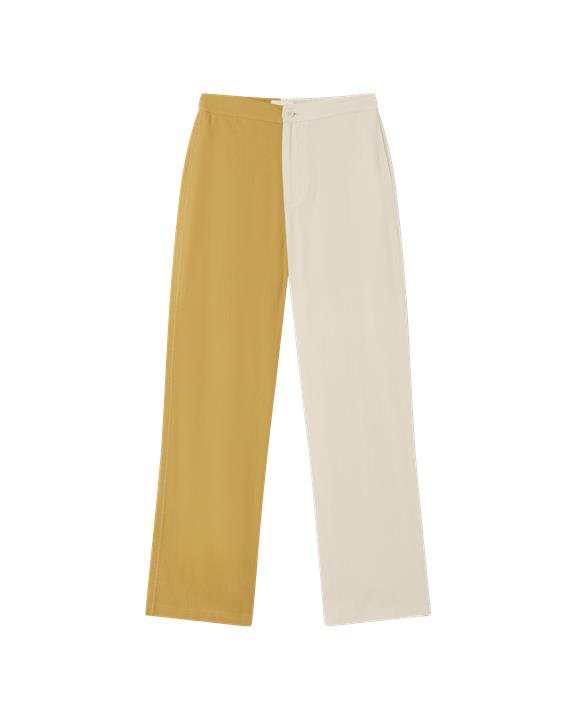 Broek Mariam Patched Geel from Shop Like You Give a Damn