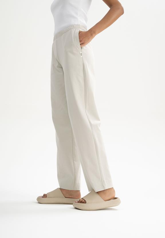 Broek Jersey Lounge Kirani Beige from Shop Like You Give a Damn