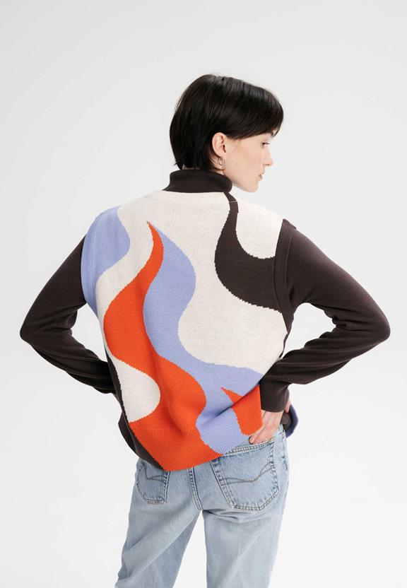 Gebreide Trui Jacquard Artist Edition Maggie Multicolor from Shop Like You Give a Damn