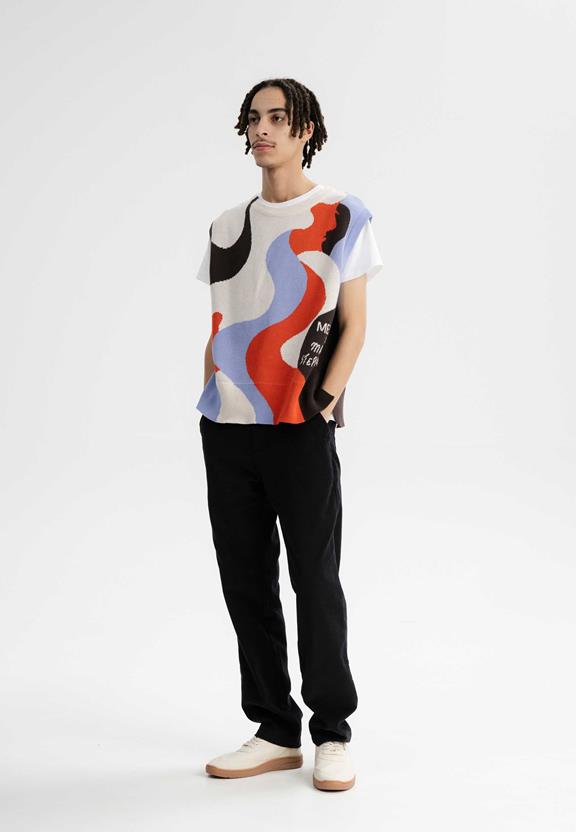 Gebreide Trui Jacquard Artist Edition Maggie Multicolor from Shop Like You Give a Damn