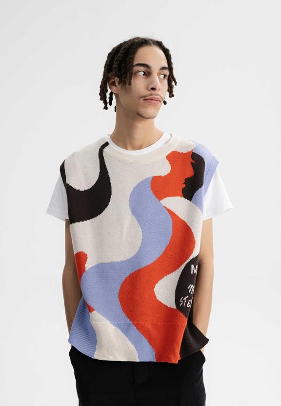 Gebreide Trui Jacquard Artist Edition Maggie Multicolor from Shop Like You Give a Damn