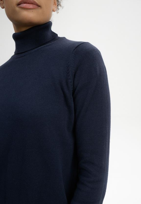 Fijn Gebreide Coltrui Mayura Marineblauw from Shop Like You Give a Damn