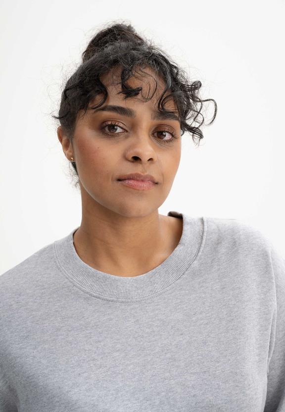 Sweatshirt Rati Grijs-Melange from Shop Like You Give a Damn
