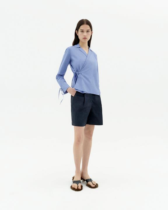 Blouse Lenie Blauw from Shop Like You Give a Damn