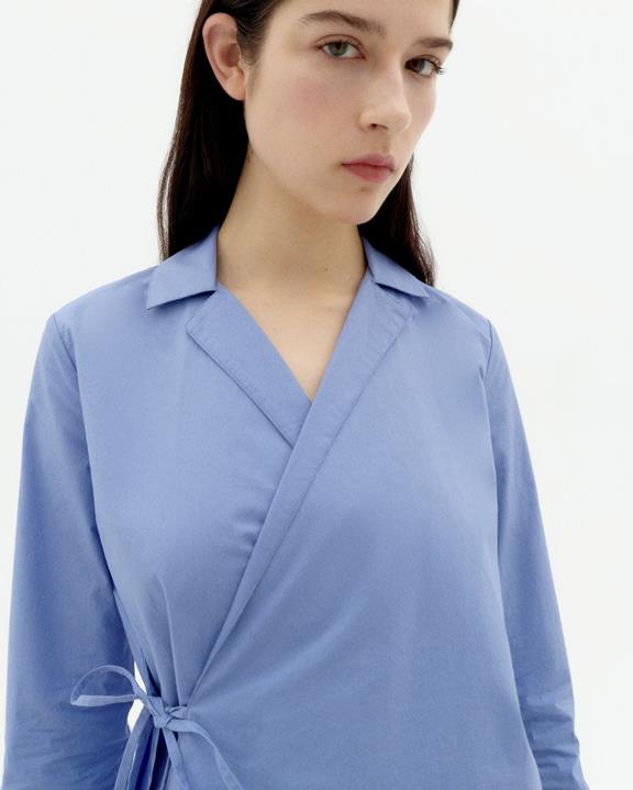 Blouse Lenie Blauw from Shop Like You Give a Damn