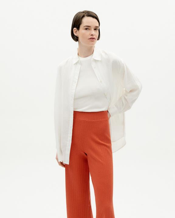 Broek Dalia Trash Orange from Shop Like You Give a Damn Broek Dalia Trash Orange from Shop Like You Give a Damn