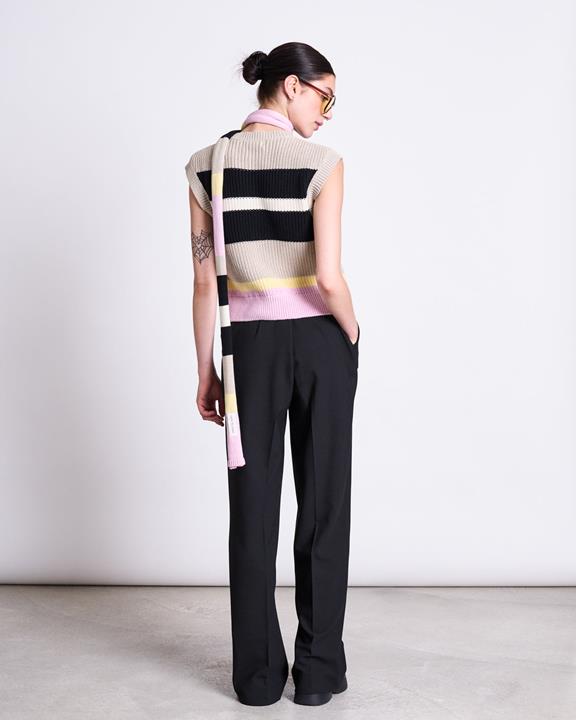 Vest Gestreept Vrij Multicolor from Shop Like You Give a Damn