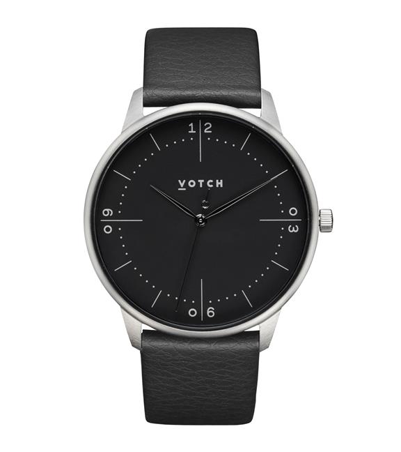 Horloge Aalto Zilver & Zwart 1