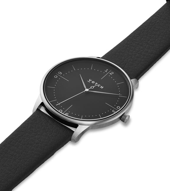 Horloge Aalto Zilver & Zwart 2