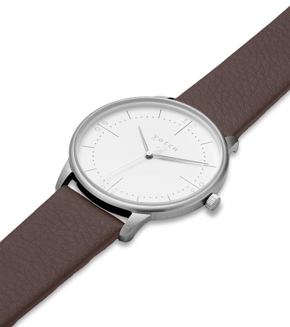 Horloge Aalto Bruin & Zilver 2