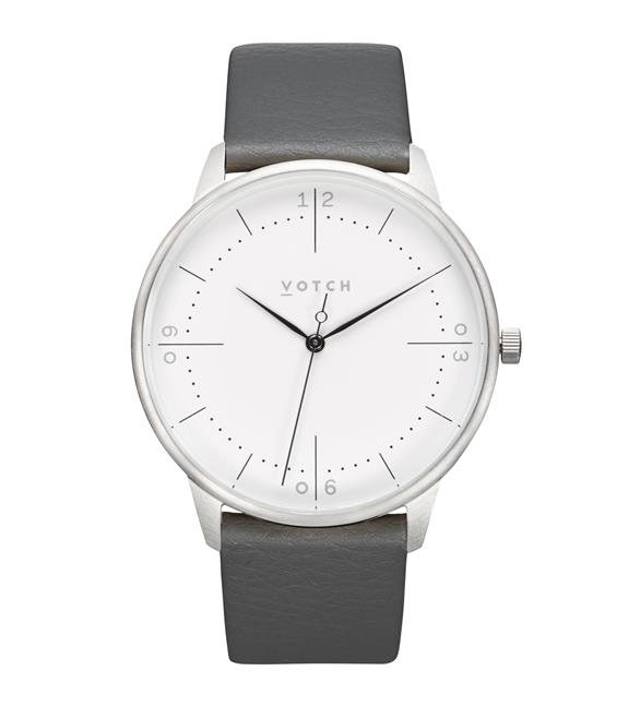 Horloge Aalto Grijs & Zilver 1