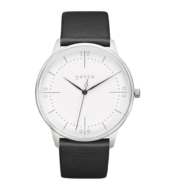 Horloge Aalto Zwart & Zilver 1