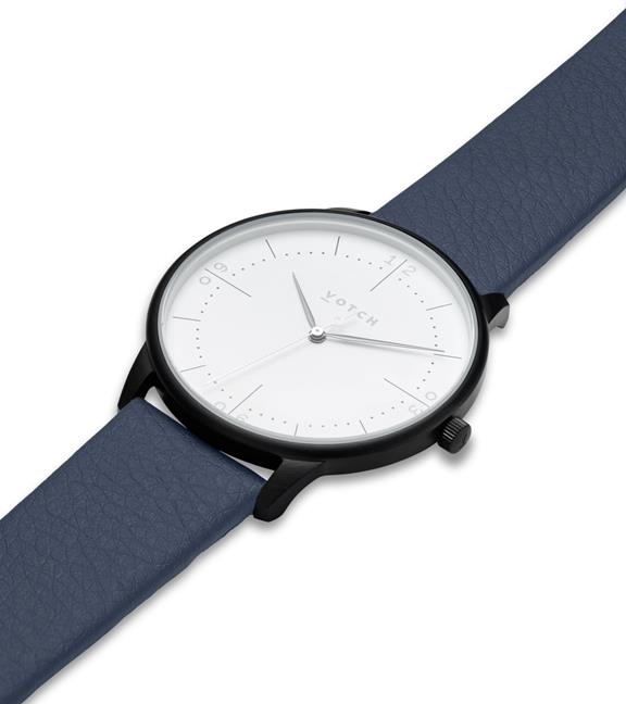 Horloge Aalto Zwart & Donkerblauw 2