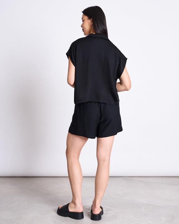 Shorts Trekkoord Lov Zwart from Shop Like You Give a Damn