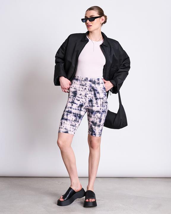 Biker Shorts Gesmolten Print from Shop Like You Give a Damn