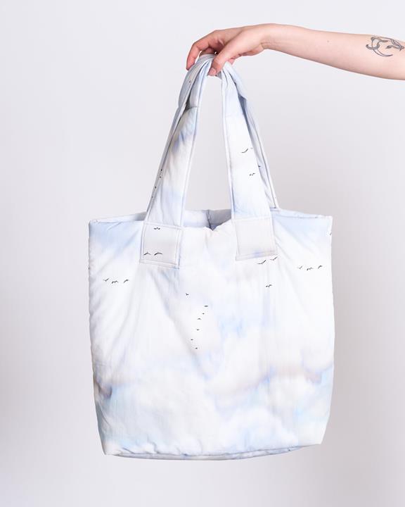 Tas Shopper Gevoerd Klein Wolkenprint from Shop Like You Give a Damn