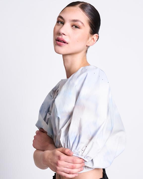 Blouse Laide Wolkenprint via Shop Like You Give a Damn