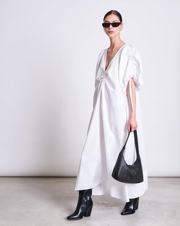 Maxi-Jurk In Het Wit from Shop Like You Give a Damn