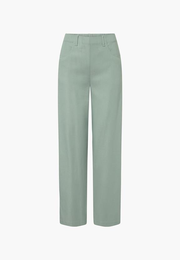 Broek Donna Loose Crop Sage from Shop Like You Give a Damn