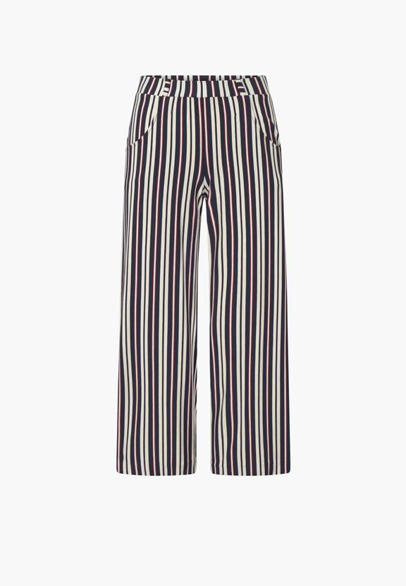 Broek Donna Loose Jersey Crop Nautical Stripe from Shop Like You Give a Damn