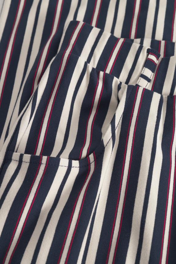 Broek Donna Loose Jersey Crop Nautical Stripe from Shop Like You Give a Damn