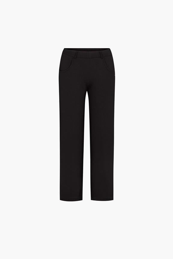 Broek Donna Loose Jersey Sl Zwart from Shop Like You Give a Damn