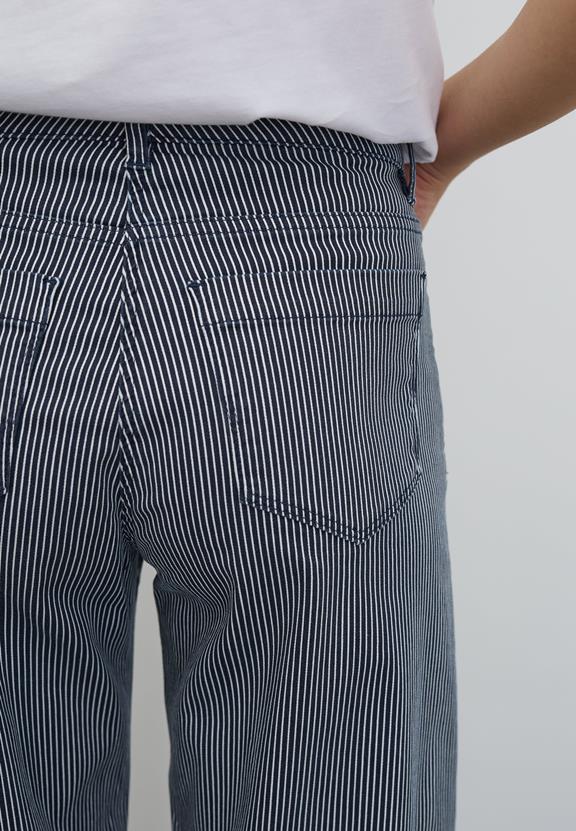 Broek Carol Loose Ml Blauwe Streep from Shop Like You Give a Damn