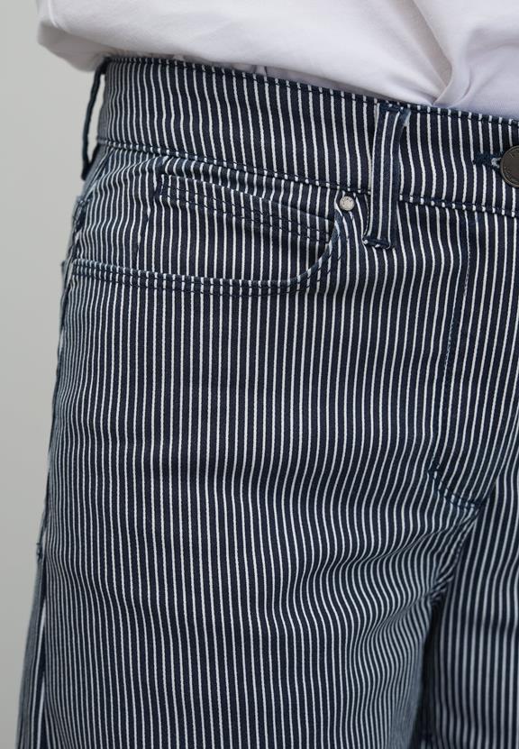 Broek Carol Loose Ml Blauwe Streep from Shop Like You Give a Damn