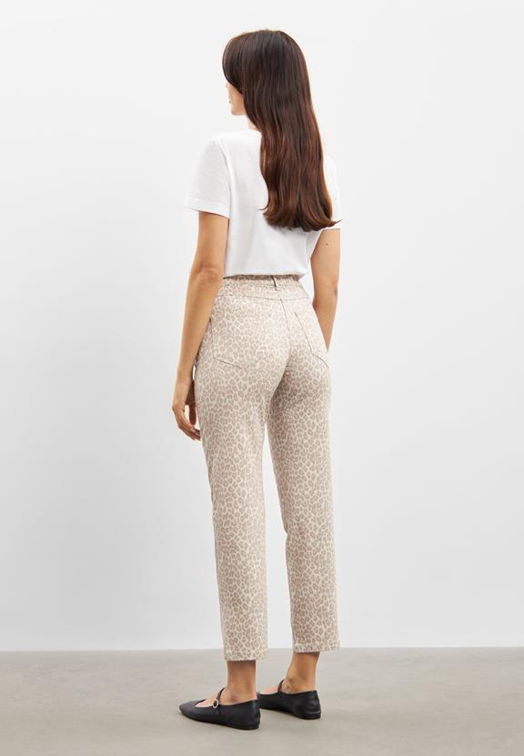 Broek Hannah Regular Xsl Birch Leopard from Shop Like You Give a Damn