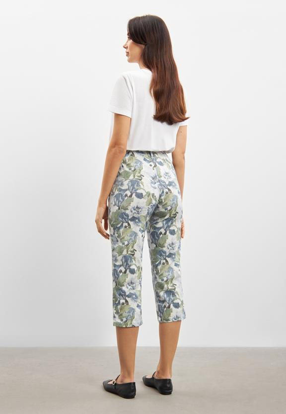 Broek Kelly Regular Capri Ml Dove Flower from Shop Like You Give a Damn