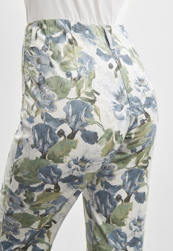 Broek Kelly Regular Capri Ml Dove Flower from Shop Like You Give a Damn
