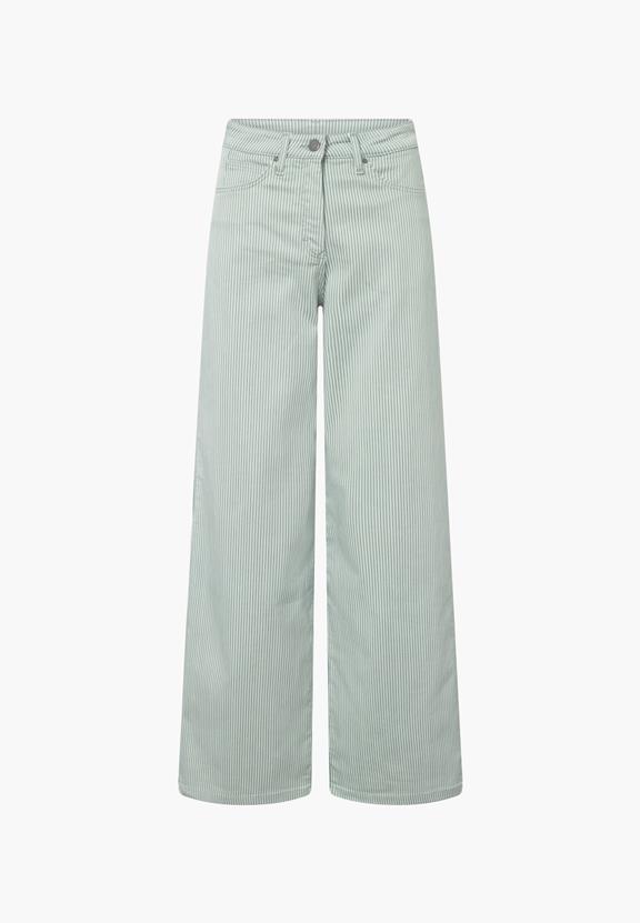 Broek Carol Loose Ml Sage Stripe via Shop Like You Give a Damn