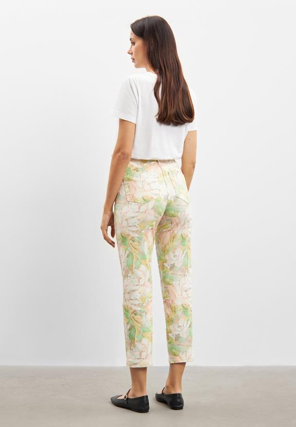 Broek Patricia Pure Regular Crop Rose Watercolour from Shop Like You Give a Damn
