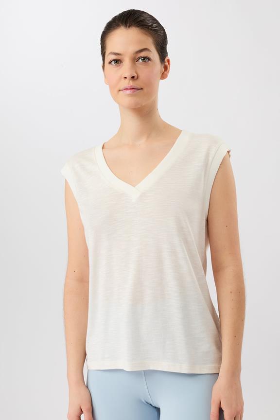 T-Shirt Biarritz Wit via Shop Like You Give a Damn