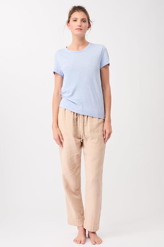 T-Shirt Rest Recovery Etheral Glow Lichtblauw from Shop Like You Give a Damn