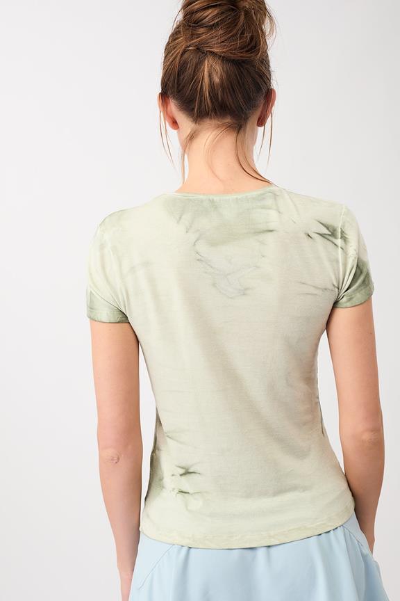 T-Shirt Batik Tie Dye Groen from Shop Like You Give a Damn