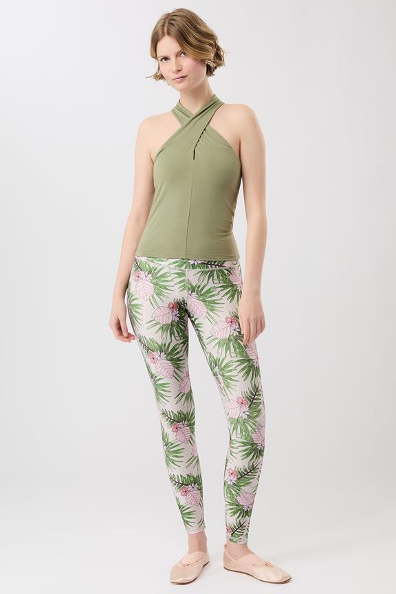 Top Tania Mossy Bark Groen from Shop Like You Give a Damn