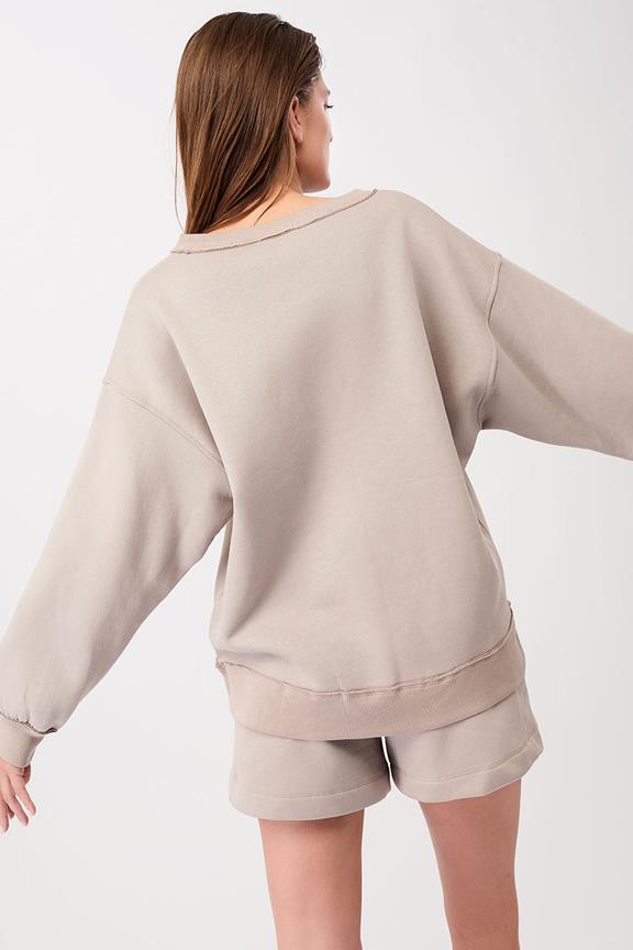 Sweatshirt Simple Ocean Sand Beige from Shop Like You Give a Damn