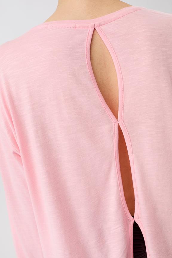 Lange Mouw Open Rug Engels Rose Roze from Shop Like You Give a Damn