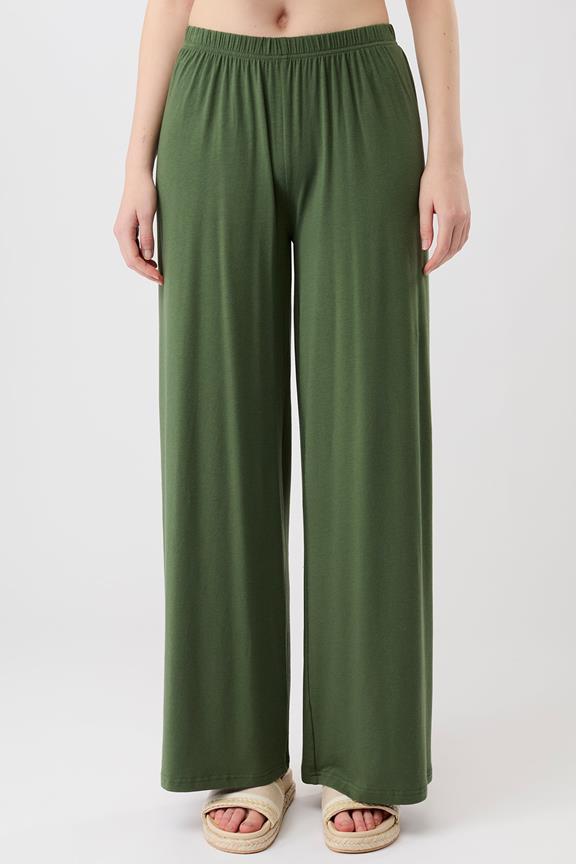 Broek Cozy Day Roots Groen via Shop Like You Give a Damn