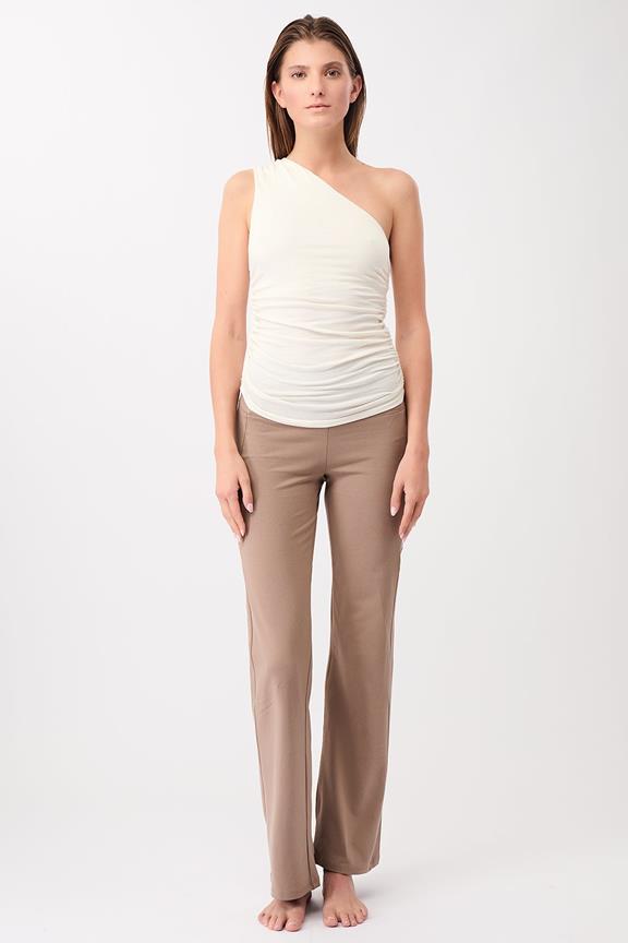 Broek Recht Curtado Bruin from Shop Like You Give a Damn