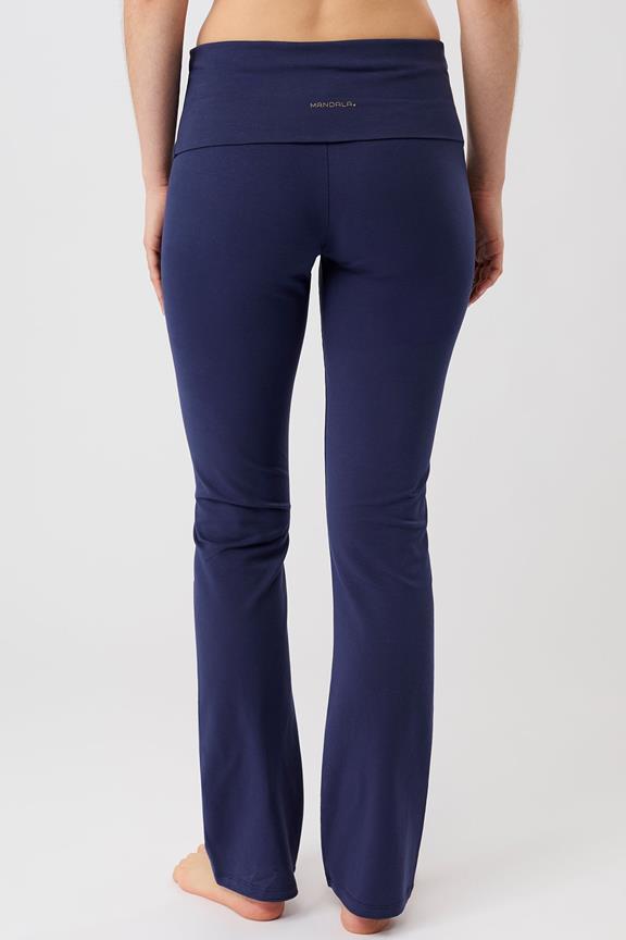 Yogabroek Classic Rolldown Sepia Inktblauw from Shop Like You Give a Damn