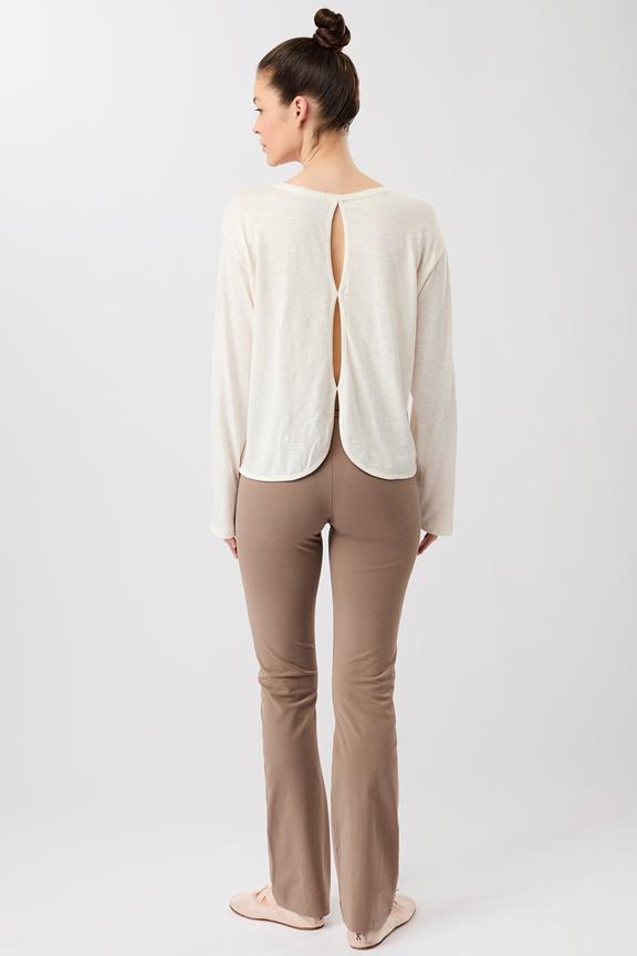 Yogabroek Classic Rolldown Curtado Bruin from Shop Like You Give a Damn