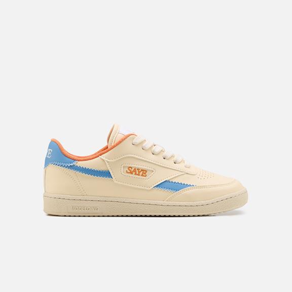 Sneakers M89 Icon Vanille & Hemelsblauw via Shop Like You Give a Damn