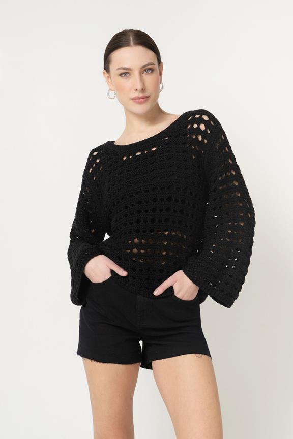 Trui Ysabela Zwart from Shop Like You Give a Damn
