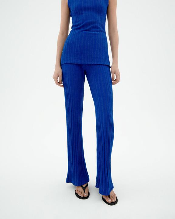 Broek Naia Blauw via Shop Like You Give a Damn