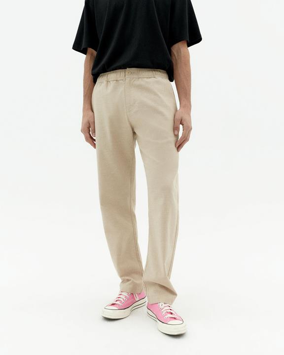 Broek Travel Light Raw Cream via Shop Like You Give a Damn