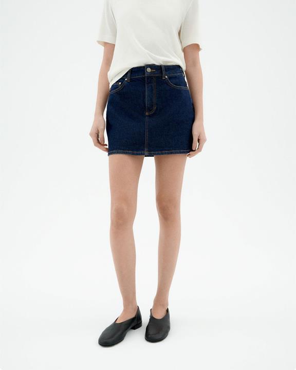 Rok Denim Clean Kimmy Donkerblauw via Shop Like You Give a Damn